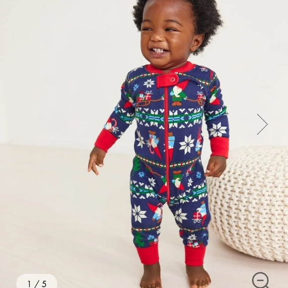 Hannah Anderson baby Christmas sleeper SZ 3-6  m - Picture 3 of 6